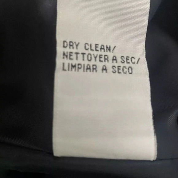 Calvin Klein Purple Textured Zip Front Blazer Jacket Career Womens Size 14 - Picture 5 of 5